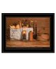 "Gathering The Harvest" by Billy Jacobs, Ready to Hang Framed Print, Black Frame