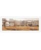 "Peaceful Homestead" by Billy Jacobs, Ready to Hang Framed Print, White Frame
