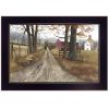 "The Road Home" by Billy Jacobs, Ready to Hang Framed Print, Black Frame