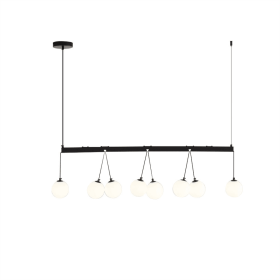 Broghan 8 - Light Sphere Globe Chandelier No Bulb