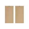 Dried Flower 2-piece Shadow Box Wall Decor Set