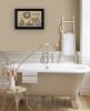 "Farmhouse Bath I" By Pam Britton, Ready to Hang Framed Print, Black Frame