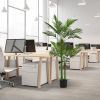 New high-end market indoor leaf FIG simulation 180CM double rod loose tail sunflower 18-leaf pot travelers simulated artificial plants 1pcs/set