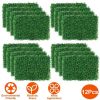 12Pcs 23.6x15.75in Artificial Boxwood Topiary Hedge Plant Grass Backdrop Fence Privacy Screen Grass Wall Decoration For Balcony Garden Fence--(No ship