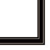 Trendy Decor 4U 2- Piece Vignette Star Spangled Night, God & Country Black Framed Wall Art for Living Room