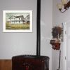 "April Showers" by Billy Jacobs, Ready to Hang Framed Print, White Frame