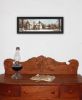 "Peace In This Home" by Artisan John Rossini, Ready to Hang Framed Print, Black Frame