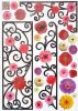 Flower Frame - Large Wall Decals Stickers Appliques Home Decor
