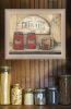 "CHERRY JAM" by Pam Britton, Ready to Hang Framed print, Taupe Frame