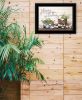 "Home is not a Place" by Susan Boyer, Ready to Hang Framed Print, Black Frame