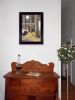 "Uncle Sammys Barn" by Billy Jacobs, Ready to Hang Framed Print, Black Frame