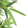 Artificial Bamboo Plant with Pot 47.2" Green