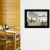 "Spring Cleaning" by Billy Jacobs, Ready to Hang Framed Print, Black Frame