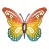 1pc/3pc, Vintage Iron Butterfly, Home Garden Themed Welcome Sign, Front Door Hanging Decor, Celebration Decor