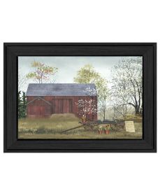 "Flower Wagon" by Artisan Billy Jacobs, Ready to Hang Framed Print, Black Frame (Color: as Pic)