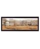 "Peaceful Homestead" by Billy Jacobs, Ready to Hang Framed Print, Black Frame