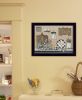 "Farmhouse Kitchen" By Pam Britton, Ready to Hang Framed Print, Black Frame