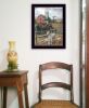 "The Old Tractor" by Ed Wargo, Ready to Hang Framed Print, Black Frame